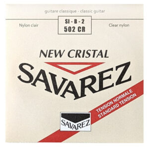 Cuerda Savarez Clásica 2a New Cristal Roja 502-CR