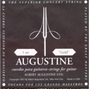 Juego Cuerdas Guitarra Clásica Augustine Negra