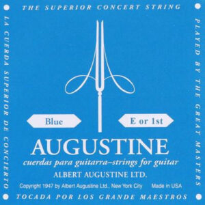 Cuerda 1ª Guitarra Clásica Augustine Azul