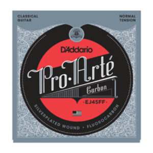 Juego Cuerdas Guitarra Clásica D'Addario EJ-45FF Carbon Tensión Normal