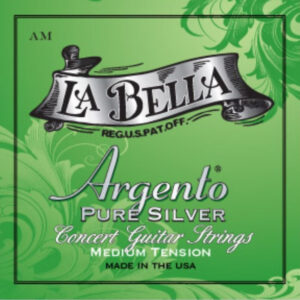 Juego La Bella Argento Pure Silver Medium Clásica AM