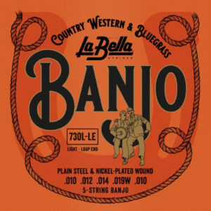 Juego Banjo 5 Cuerdas La Bella 730-L