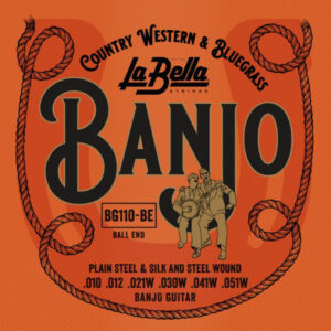 Juego Banjo Guitar La Bella BG-110 (6 cuerdas)