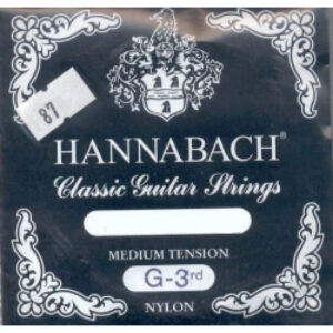 Cuerda 3ª Hannabach Entorchada Cromo 875-MT