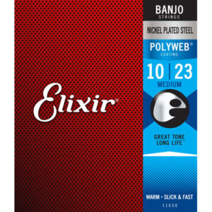 Juego Banjo Elixir Polyweb 11650 (10-23)