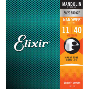 Juego Cuerdas Mandolina Elixir Nanoweb 11525 (11-40)
