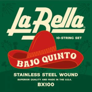Juego Bajo Quinto La Bella BX-100