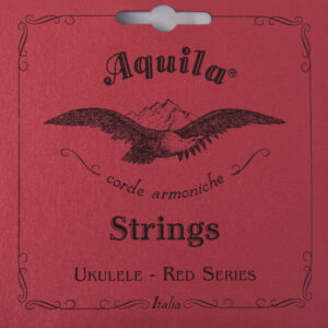 Juego Cuerdas Ukelele Soprano Aquila Red Series 84-U Low G