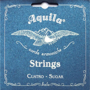 Juego Cuerdas Cuatro Venezolano Aquila 20-CH Sugar