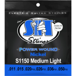Juego Cuerdas Guitarra Eléctrica SIT Powerwound S1150 011-050