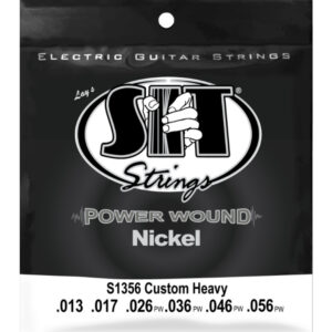 Juego Cuerdas Guitarra Eléctrica SIT Powerwound S1356 013-056