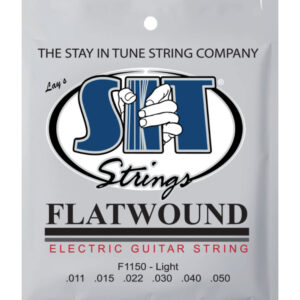 Juego Cuerdas Guitarra Eléctrica SIT Flatwound FF1150 011-050