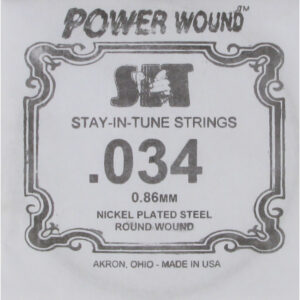 Cuerda Guitarra Eléctrica SIT .034PW