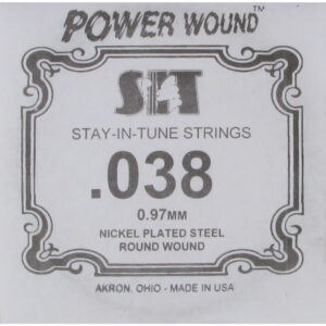 Cuerda Guitarra Eléctrica SIT .038PW