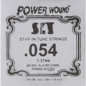 Cuerda Guitarra Eléctrica SIT .054PW