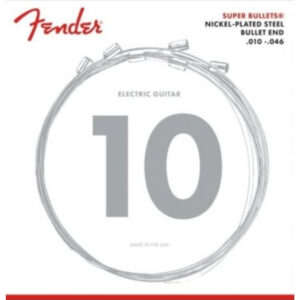 Juego Eléctrica Fender 3250-R Super Bullets 010-046