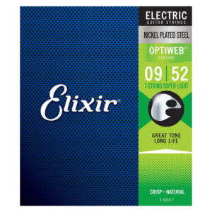 Juego 7 Cuerdas Eléctrica Elixir Optiweb 19007 (009-052)