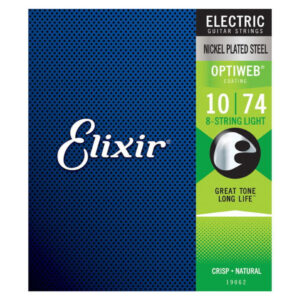 Juego 8 Cuerdas Eléctrica Elixir Optiweb 19062 (010-074)