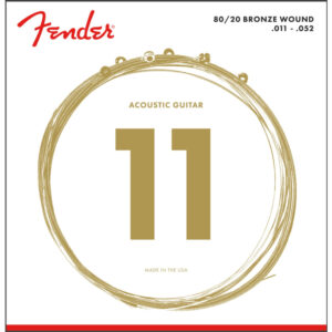 Juego Fender Acústica 80/20 Bronze 70-CL (011-052)