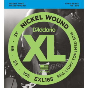 Juego Cuerdas Bajo D'Addario EXL-165 045-105