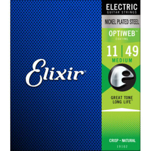 Juego Cuerdas Eléctrica Elixir Optiweb 19102 (011-049)