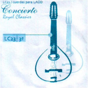 Cuerda 3ª Laúd Royal Classics Concierto LC-23