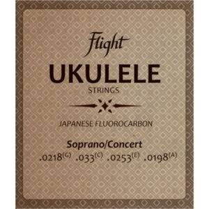 Juego Cuerdas Ukelele Soprano/Concert Flight FUSSC-100