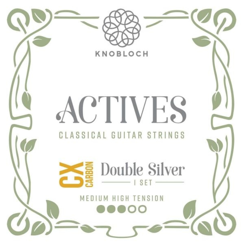 Juego Knobloch Clásica Actives CX Carbon Medium High Tension 400ADC
