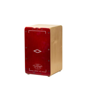 Cajón Flamenco Pepote Mini XL ( 5 a 8  Años ) Tapa Roja