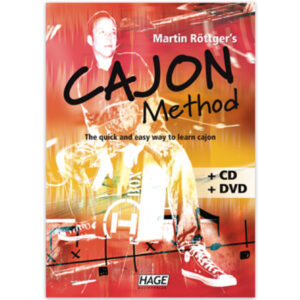 Método Cajón Flamenco Martin Röttger + CD + DVD EH-3767