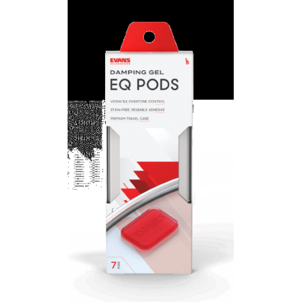 Caja 7 Pastillas Gel Evans EQPODS Drum Damper - Imagen 3