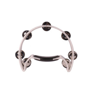 Pandereta Media Luna Angel APT-9HM Blanca