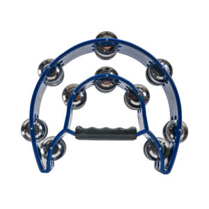 Pandereta Media Luna Doble Bocheli TAM-20BL Azul