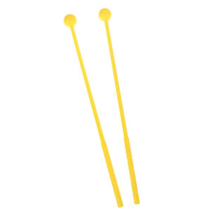 Par Mazas Carrillón Angel AML-25 Bola Plástico Amarillo