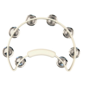 Pandereta Rhythm Tech Solo Blanca RT1220