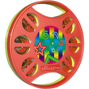 Pandereta Rhythm Tech Tambino Roja Amarilla RT1531