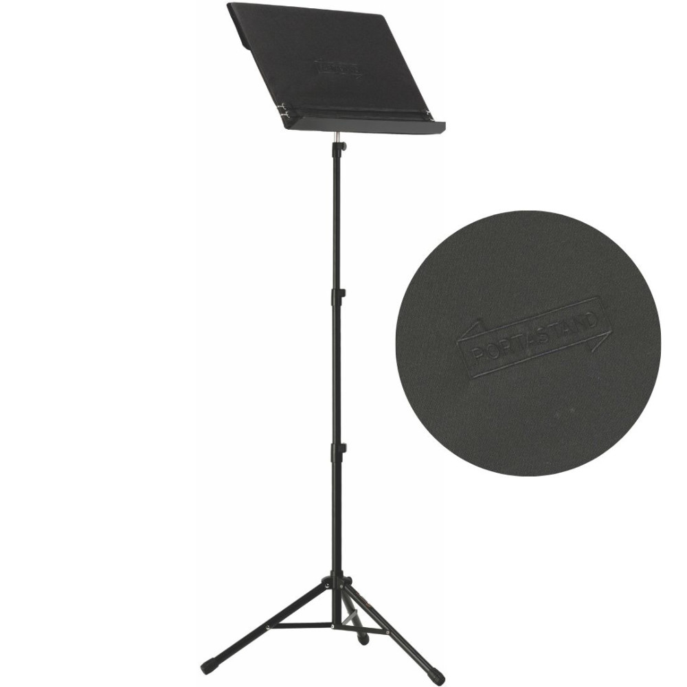 Atril Portastand PAS-TBBLK Troubadour 2.0 Cubierta Negra