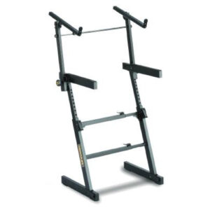 Soporte 2 Teclados Hercules Z-Automático KS-410B