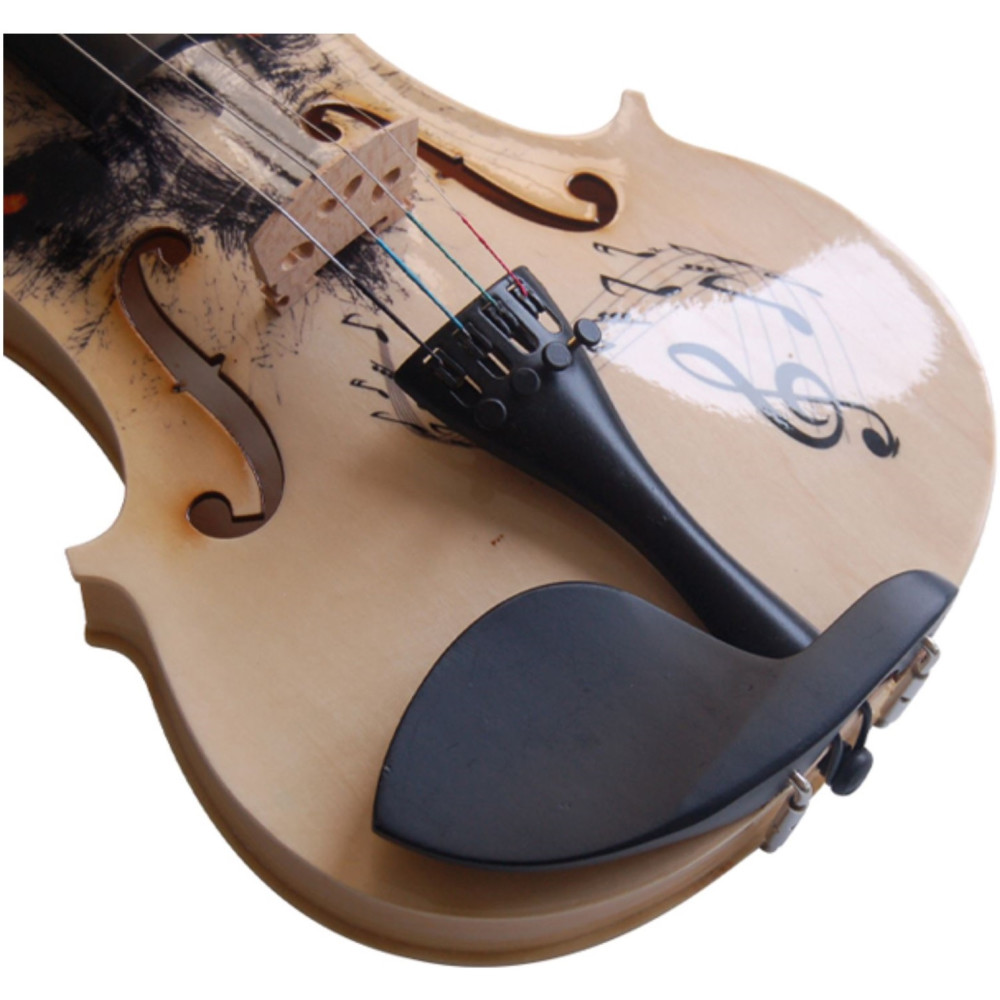 Violín 1/4 Kinglos HSHB-011 Decorado - Imagen 3