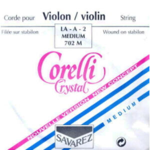 Cuerda 2ª Violín Corelli Crystal 702-M