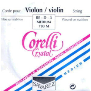 Cuerda 3ª Violín Corelli Crystal 703-M