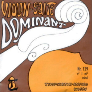 Cuerda 1ª Violín Thomastik Dominant 129 Cromo 1/2