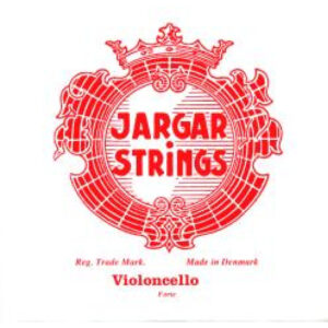 Cuerda 4ª Cello Jargar Roja Plata