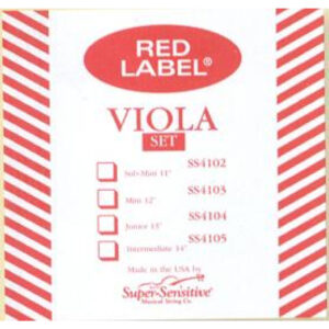 Cuerda 4ª Viola Super-Sensitive Red Label 414