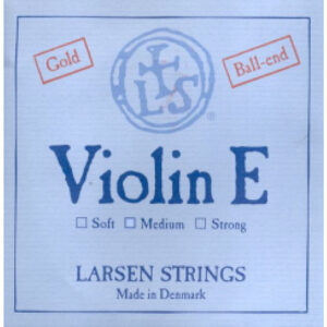 Cuerda 1ª Violín Larsen Oro Fuerte Bola