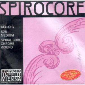 Cuerda 3ª Cello Thomastik Spirocore S-28ST Fuerte