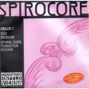 Cuerda 4ª Cello Thomastik Spirocore Wolframio S-33ST Fuerte