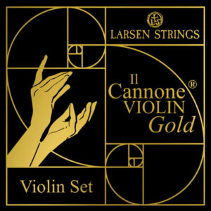 Juego Violín Larsen il Cannone Gold Media