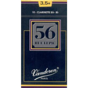 Caja 10 Cañas Clarinete Vandoren 56 rue Lepic 3½+