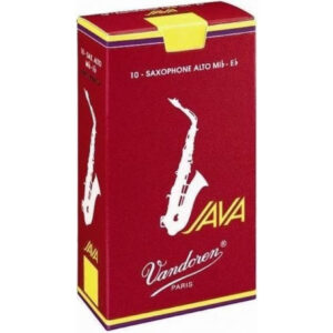 Caja 10 Cañas Saxo Alto Vandoren Java 2 caja roja